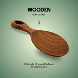 Wooden Rice Spoon Scooply