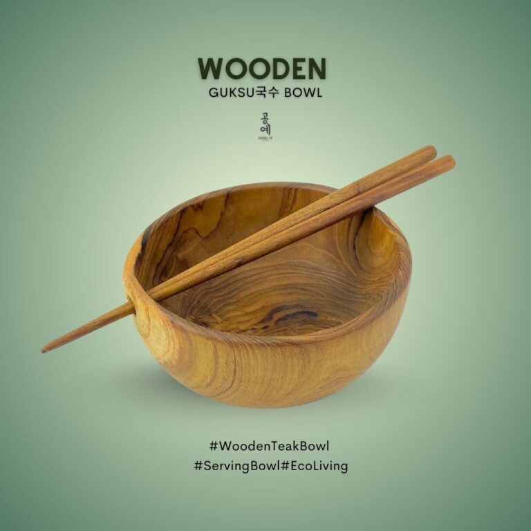 Wooden GUKSU국수 BOWL Noodle Bowl