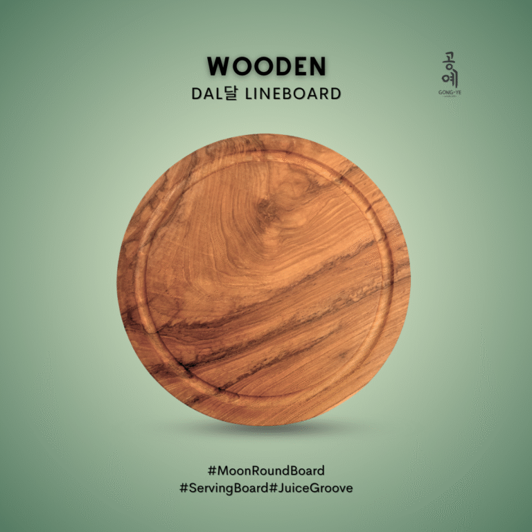 Wooden DAL달 LINE BOARD Serving Board