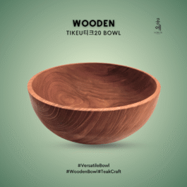 Wooden TIKEU티크BOWL20 Rice Bowl