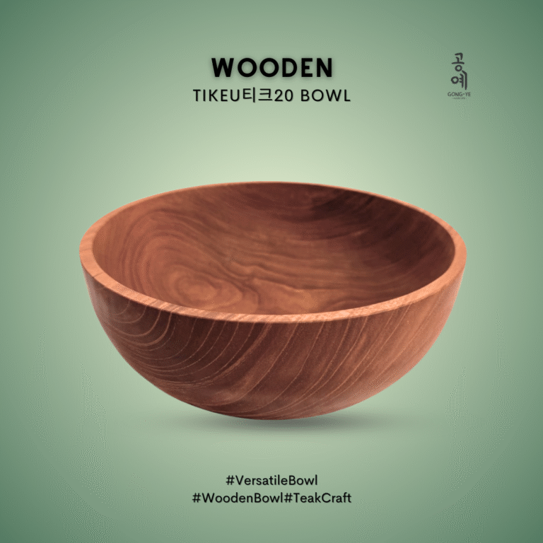 Wooden TIKEU티크BOWL20 Rice Bowl