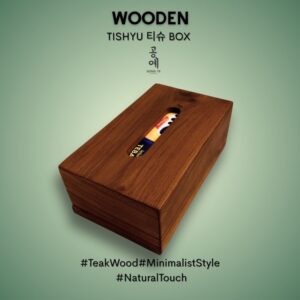 Wooden TISHYU 티슈 BOX  Tissue Box