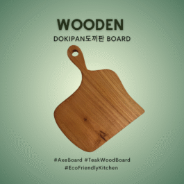 Wooden Axe DOKIPAN 도끼판Board TeakWood
