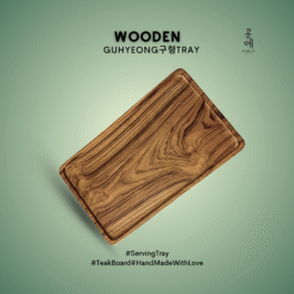 Wooden GUHYEONG구형 TRAY Serving Board