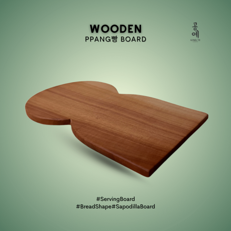 Wooden PPANG빵 BOARD Rustic Bread