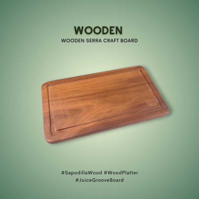 Wooden SERRA CRAFT BOARD Sashimi Platter