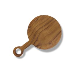 Wooden Loop Handle Board Teakboard Cutting Board