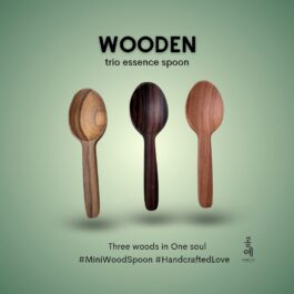 Wooden Trio Essence Spoon – 3 Piece