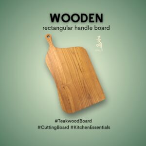Wooden Rectangle Handle Board