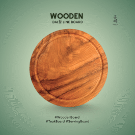 Teak Wood DAL달 LINE BOARD Chopping Board
