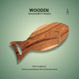 Teak Wooden MULGOGI물고기 BOARD Chopping Board