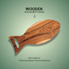 Teak Wooden MULGOGI물고기 BOARD Chopping Board