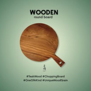 Pizza Wooden Round Board