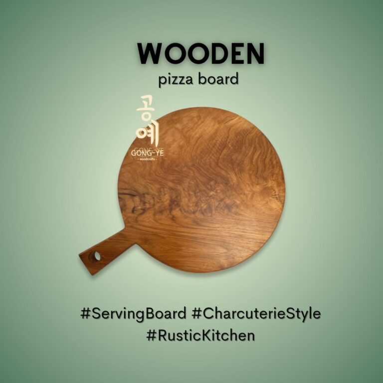 Large Wooden Pizza Board