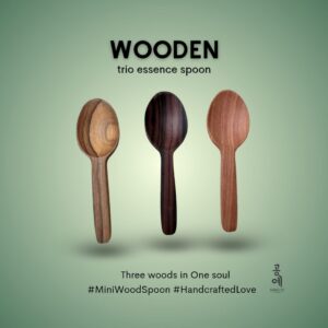 Wooden Trio Essence Spoon