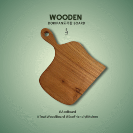 Wooden Axe DOKIPAN 도끼판Board TeakWood