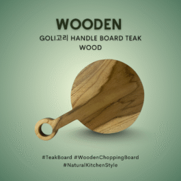 Wooden  Loop Handle Board Teak Wood