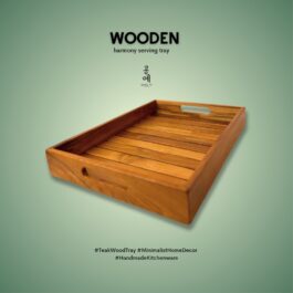 Wooden Harmony Serving Tray