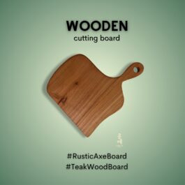 Wooden Axe Cutting Board TeakWood