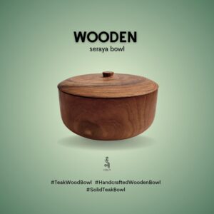 Wooden Seraya Bowl