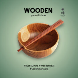 Ramen Guksu국수  Bowl Wooden Bowl Perfect For Dining Noodle Vibes